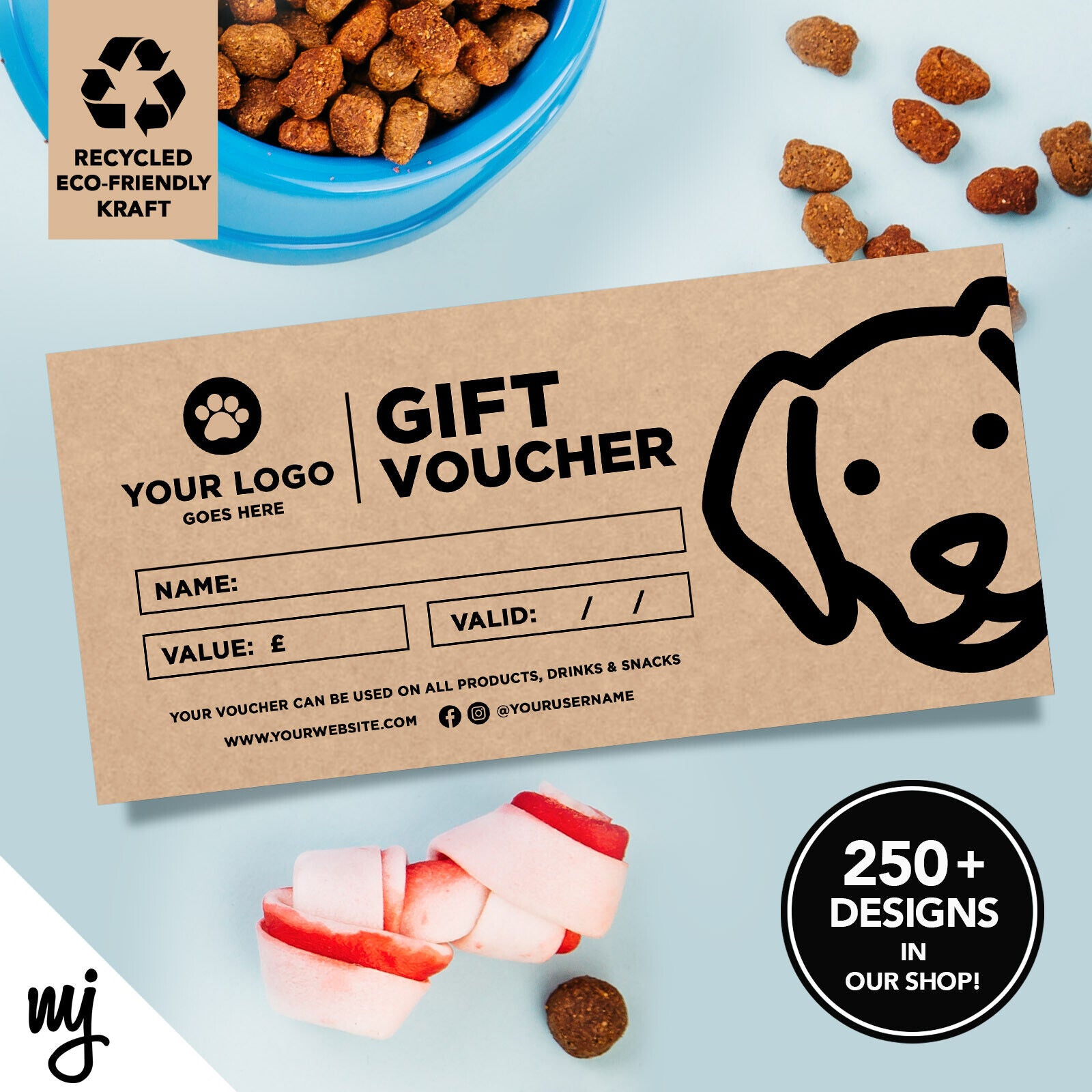 Dog 2024 food vouchers