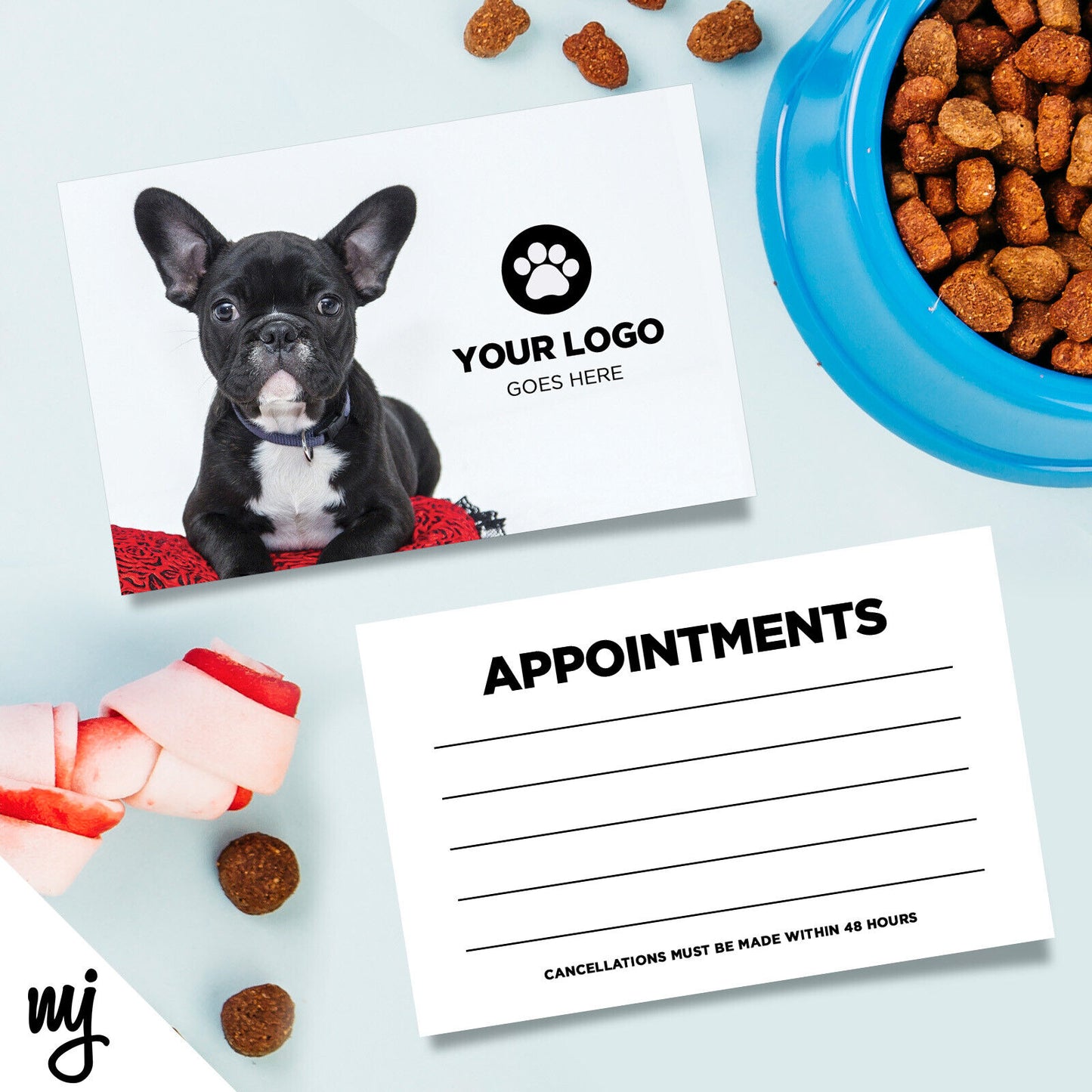 Dog Appointment Cards