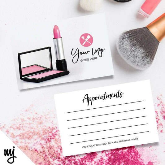 Make Up Appointment Cards