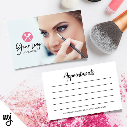 Make Up Appointment Cards