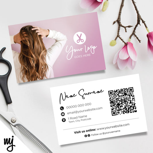 Custom Business Card Printing | Salon / Barber / Hair Hairdresser Business