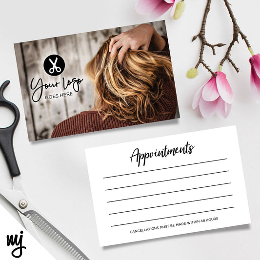 Salon Appointment Cards