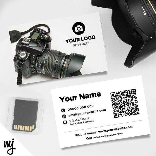 Custom Business Card Printing | Photographer Photo Photography Studio 02