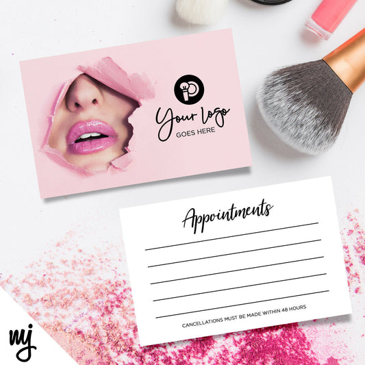 Make Up Appointment Cards