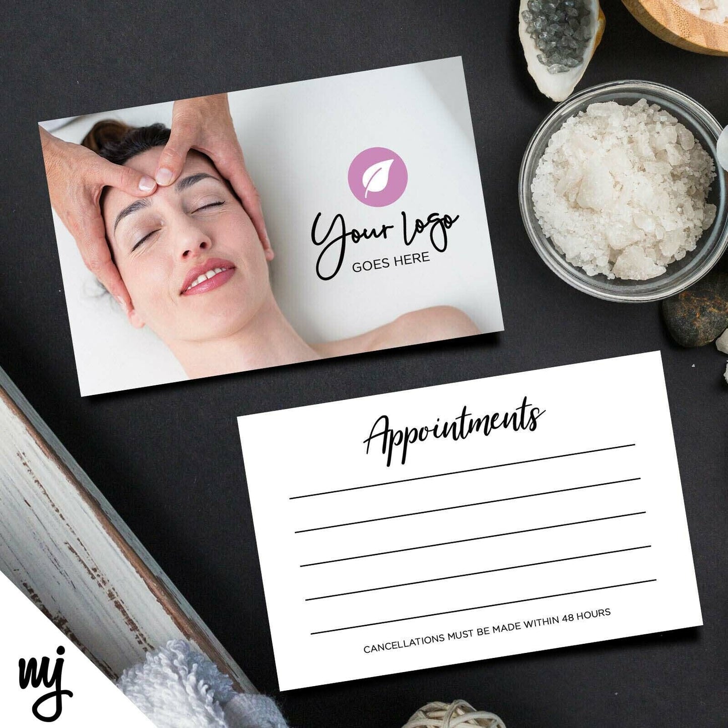 Massage Appointment Cards