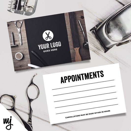 Barber Appointment Cards