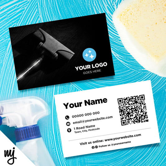 Custom Business Card Printing | Cleaner Cleaning Business Ironing Business 04