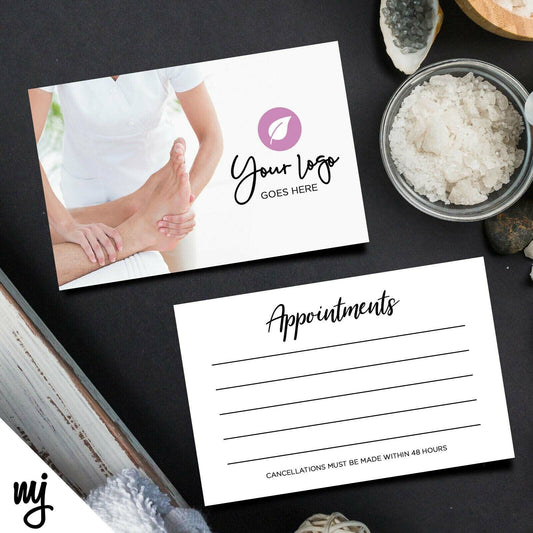 Massage Appointment Cards