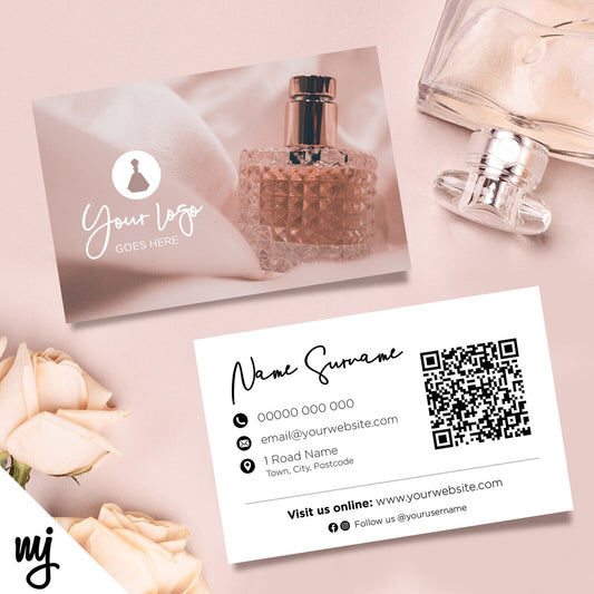 Custom Business Card Printing | Perfume Fragrance Scent Spray Beauty Business 01