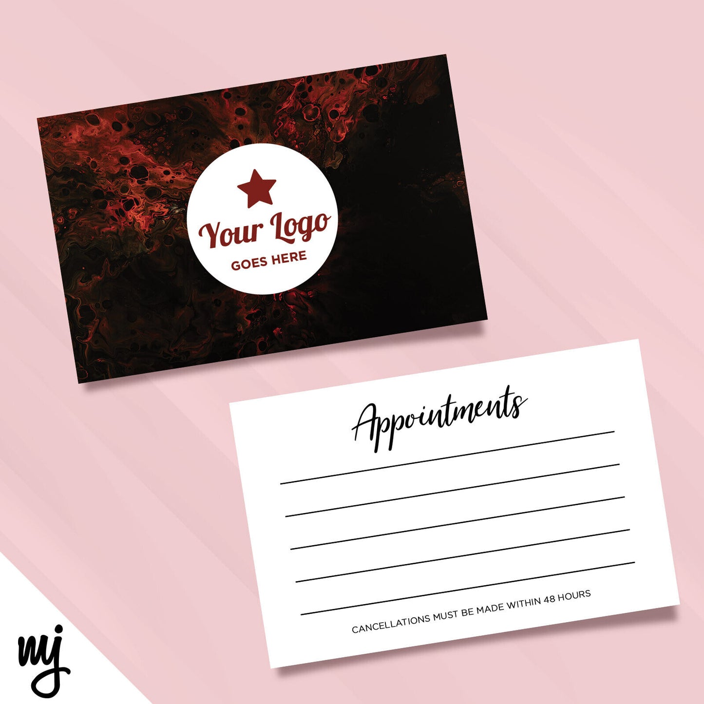 Red Smoke Appointment Cards