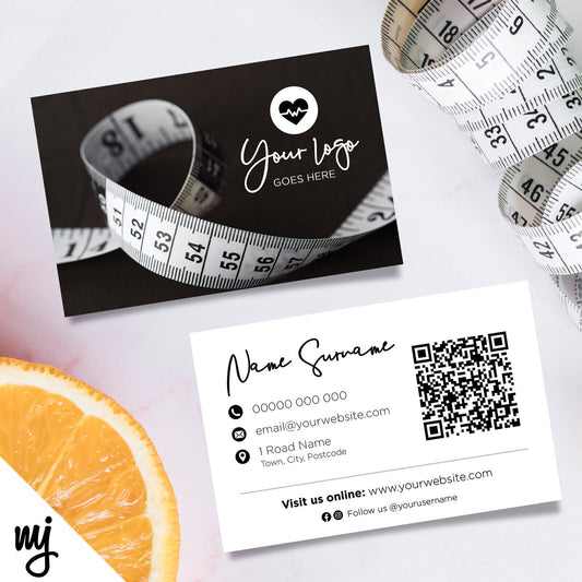 Custom Business Card Printing | Weight Loss Health Supplement Business 01