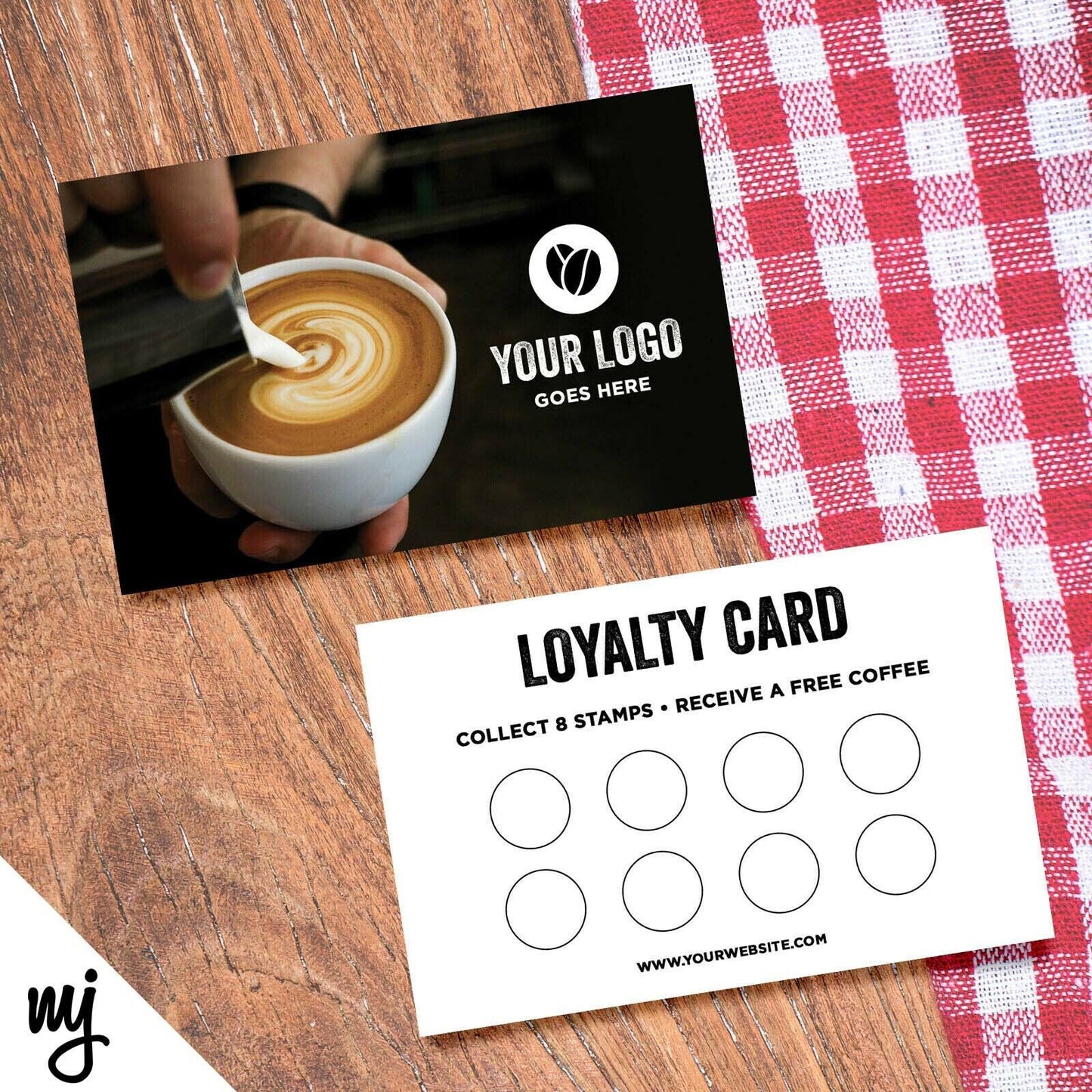 Custom Loyalty Card Printing | Cafe / Coffee Shop / Restaurant Business 02