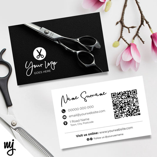 Custom Business Card Printing | Salon / Barber / Hair Hairdresser Business 03