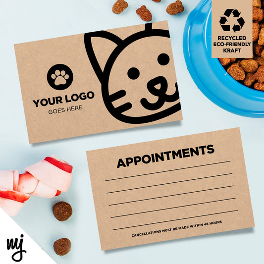 Kraft Appointment Cards | Cat