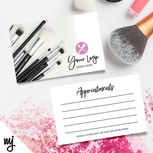 Make Up Appointment Cards