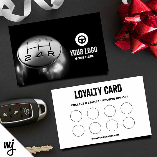 Custom Loyalty Card Printing | Car Vehicle Valet Showroom Auto Shop Cleaning 03