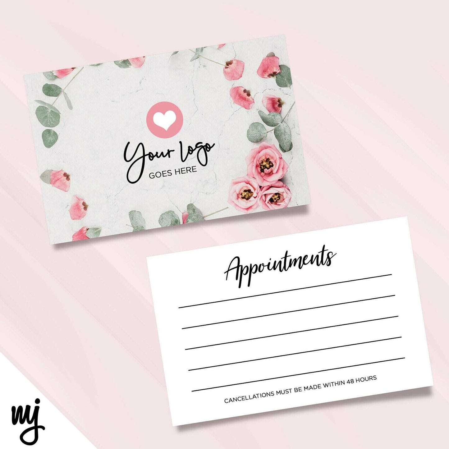 Floral Appointment Cards