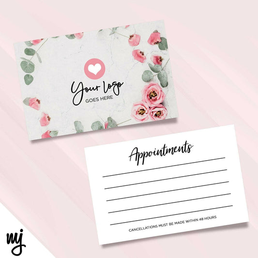 Floral Appointment Cards