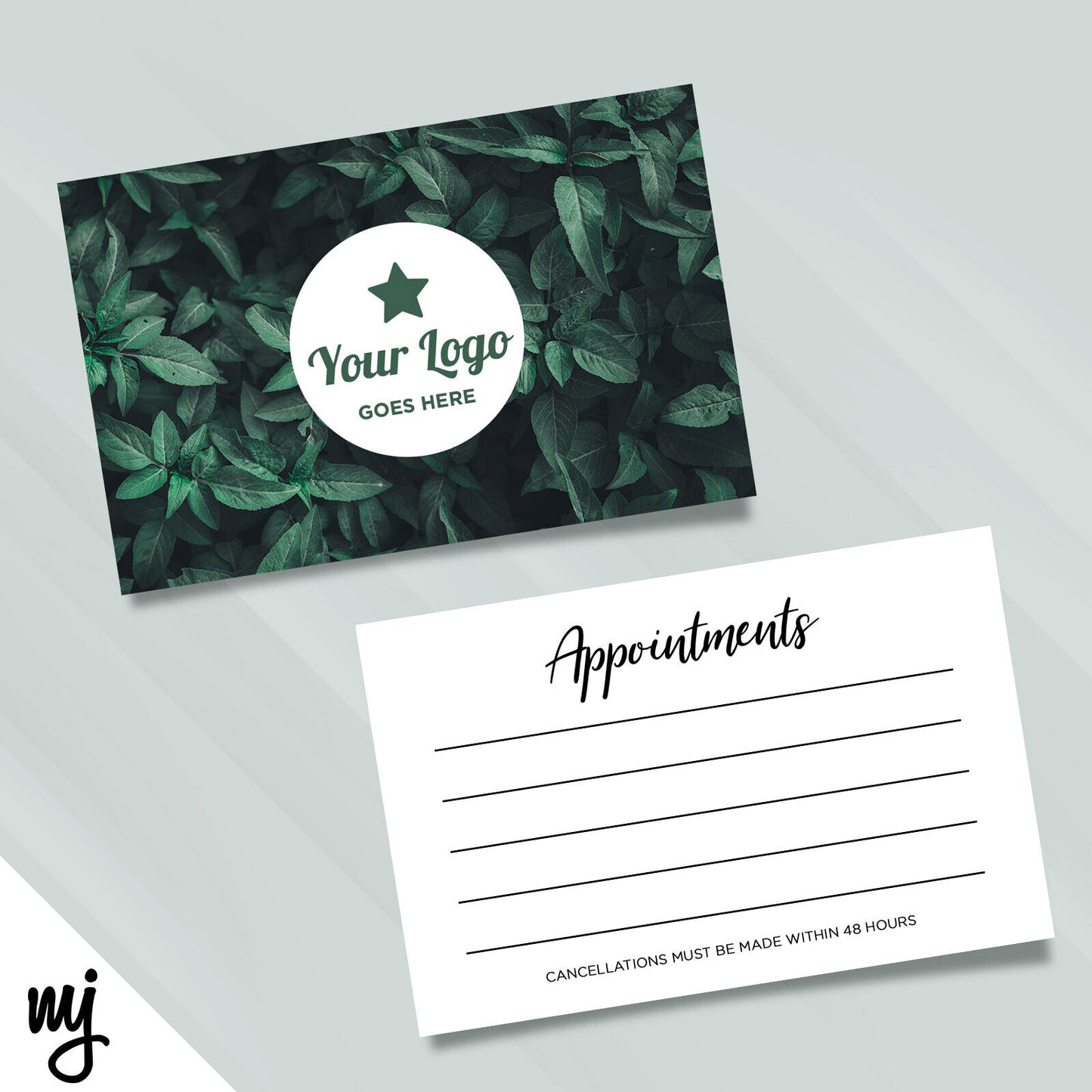 Leaves Appointment Cards