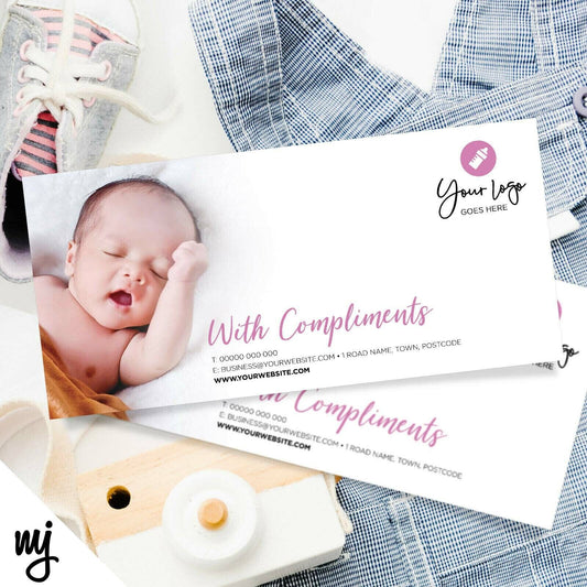 Custom Compliment Slip Printing | Baby Newborn Clothing Supplies Business 03