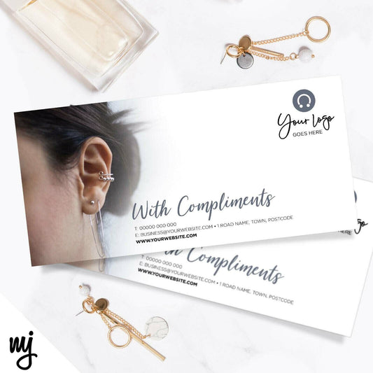 Custom Compliment Slip Printing | Piercing Ear Nose Jewellery Pierce Business 02