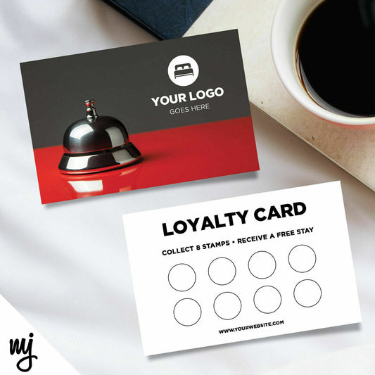 Custom Loyalty Card Printing | B&b Hotel Lodge Accommodation Business 02