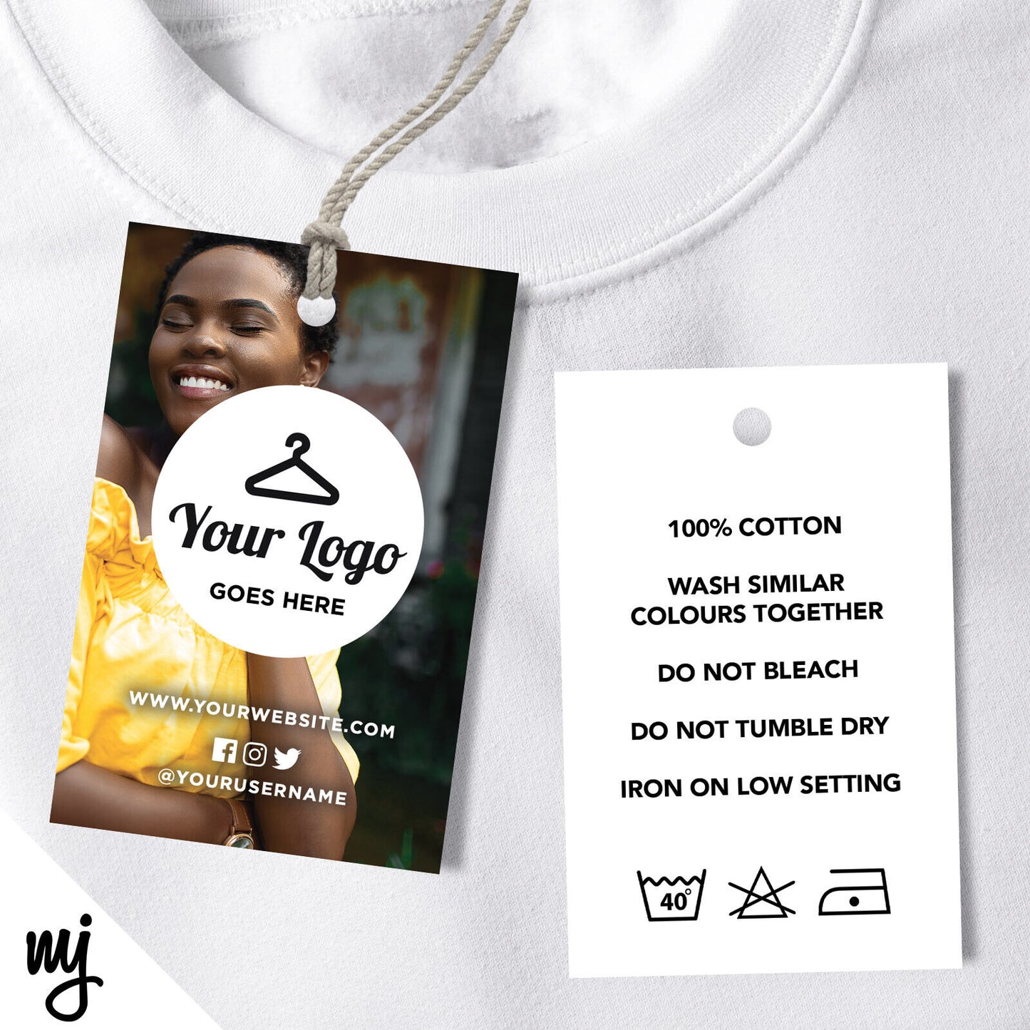 Womenswear Swing Tags