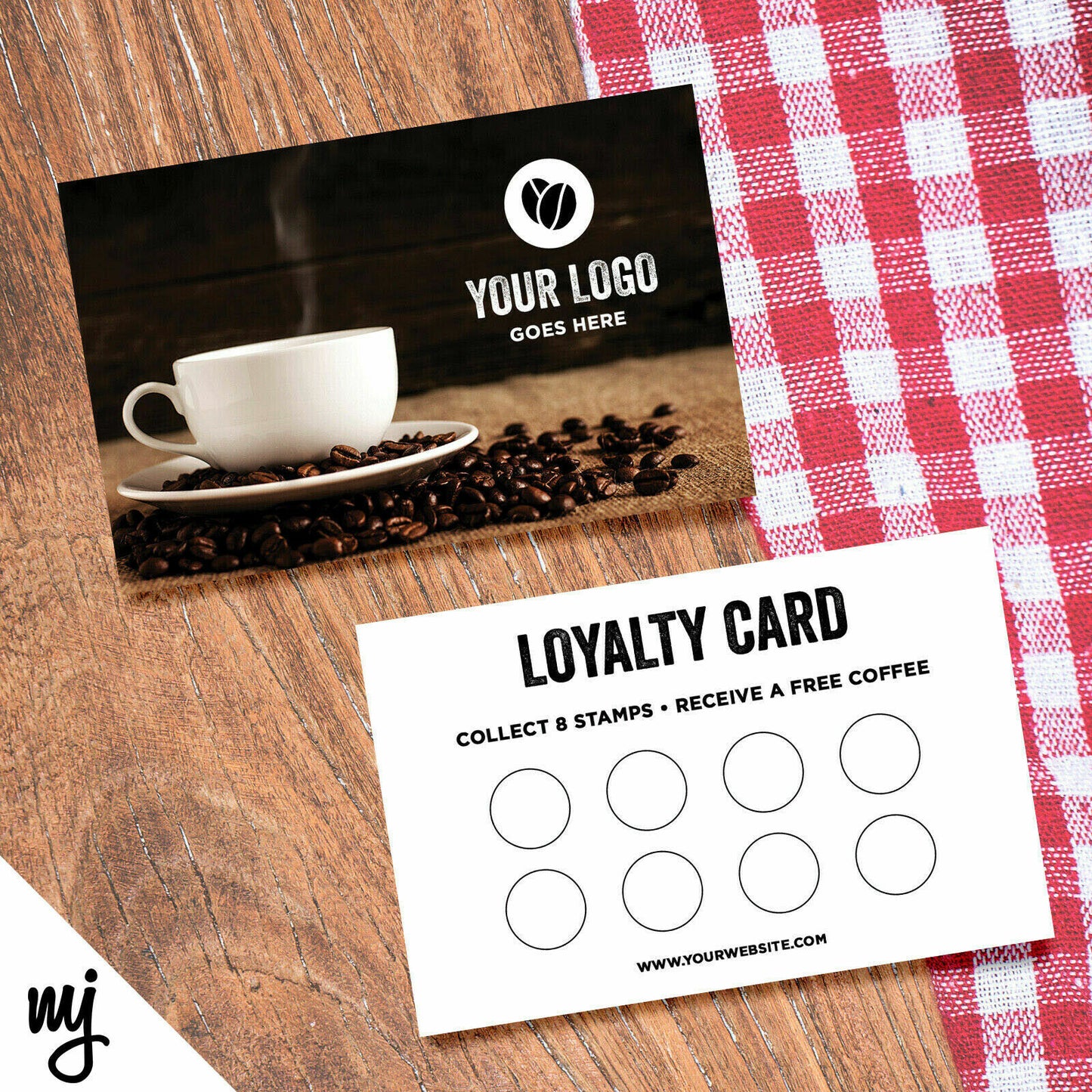 Custom Loyalty Card Printing | Cafe / Coffee Shop / Restaurant Business 01