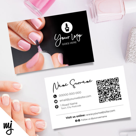 Custom Business Card Printing | Nail Artist Beauty Therapist Business 03