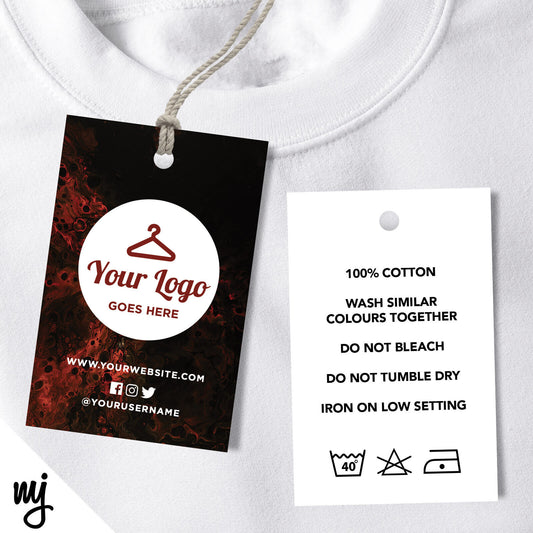 Red Smoke Swing Tags