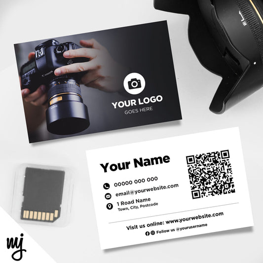 Custom Business Card Printing | Photographer Photo Photography Studio 01