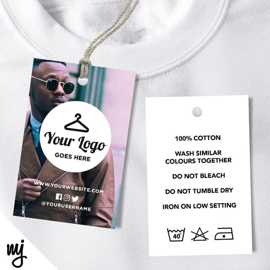 Menswear Swing Tags