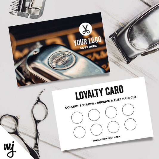 Custom Loyalty Card Printing | Barber / Salon / Hairdresser Business 09